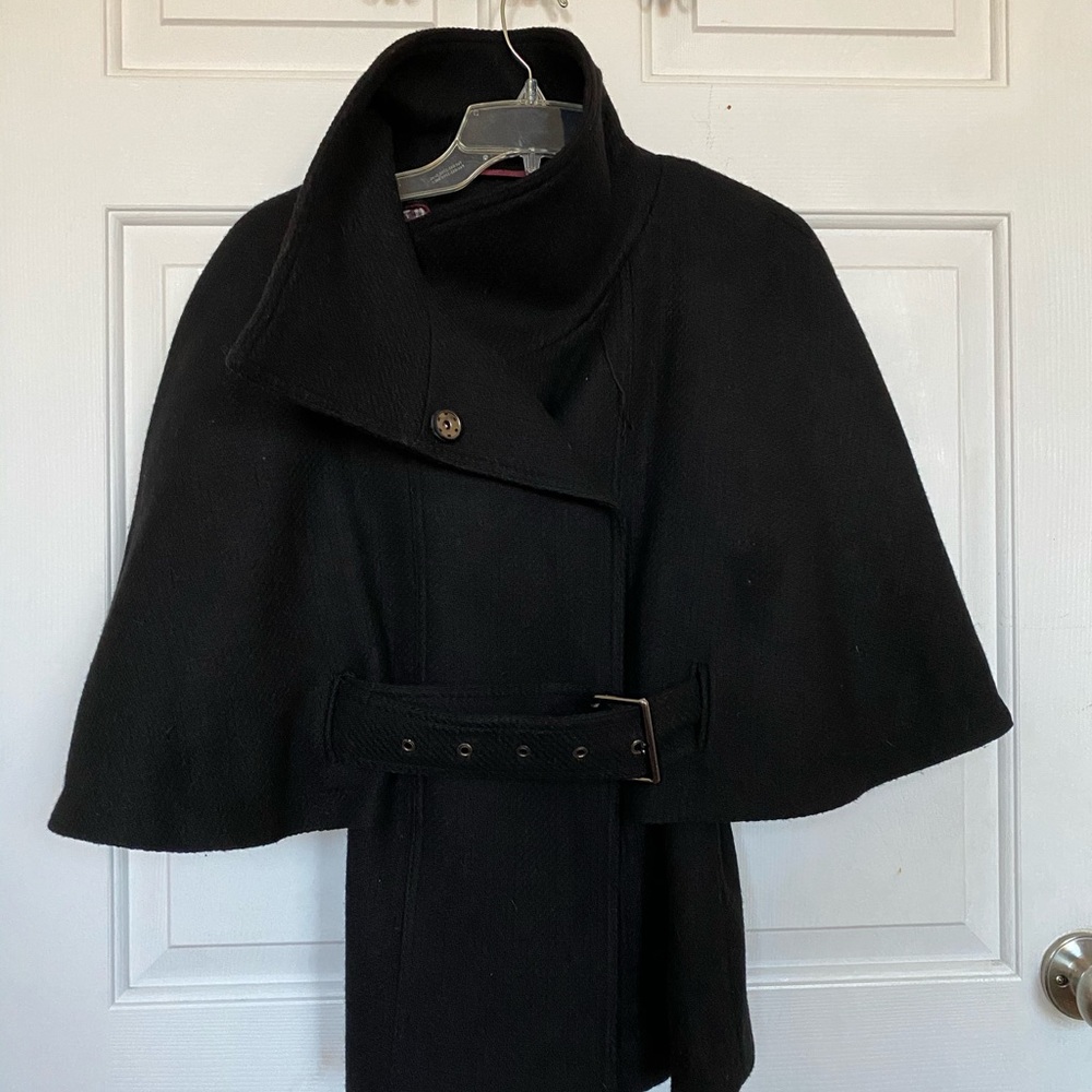 Marc by Andrew Marc Wool Cape Jacket Size 4